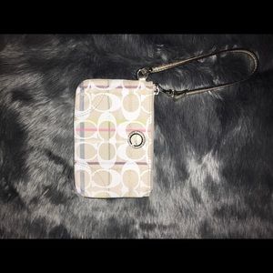 Coach Wristlet.